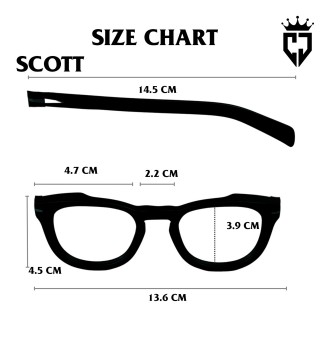 SCOTT II | Original Carel Jeni Eyewear Include Lensa